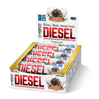 DIESEL&reg; New Zealand Protein Bar - Triple Rich Chocolate - 12 Bars  | GNC